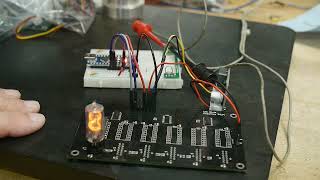 1803 I2C Nixie Display Project part 4 of 5 [upl. by Ahsal]