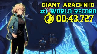 World Record Battle Of Time S6  Giant Arachnid 0043 [upl. by Nahtnamas]