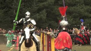 Jousting Tournois du Lys DArgent Quebec 2010 [upl. by Ttreve219]