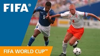 Netherlands 23 Brazil  1994 World Cup  Match Highlights [upl. by Doraj100]