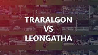 Round 12 Highlights  Traralgon v Leongatha [upl. by Airt]