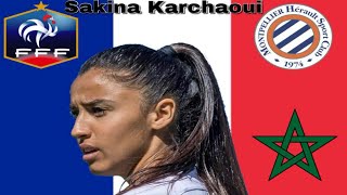 Sakina Karchaoui soccerfootball highlights ⚽️ [upl. by Aratihc909]