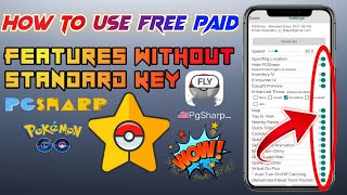 how to use pgsharp paid features for free  pgsharp free standard keys  pokemon go [upl. by Dombrowski]