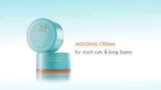 How to Moroccanoil Molding Cream [upl. by Ahtram]