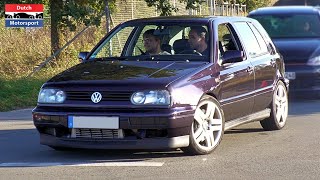 600HP VW Golf VR6 Turbo  400HP Bora VR6 Supercharged  FLYBYS amp LOUD Accelerations [upl. by Arakawa]