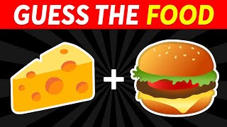 🍕 Can You Guess The Food By Emoji 🎯 Emoji Quiz Challenge [upl. by Sharla]