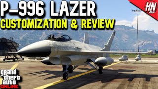 P996 Lazer Customization amp Review  GTA Online [upl. by Tucker21]