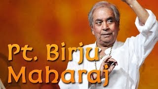 Pandit Birju Maharaj ji performing Kathak [upl. by Liddy211]