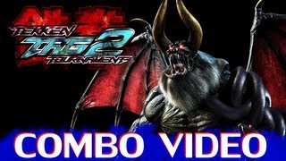 TEKKEN TAG 2  Jinpachi amp True Ogre Combo Exhibition [upl. by Riddle]