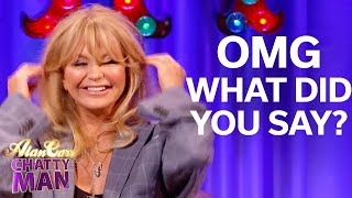 Goldie Hawn amp Alan Carr Get A Bit Cheeky Full Interview  Alan Carr Chatty Man [upl. by Einahets89]