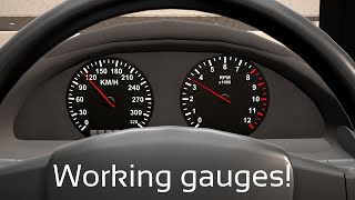 How to make working gauges and other props  Automation BeamNG [upl. by Culliton]