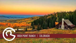 Colorado ranches for sale  High Point Ranch by Mason amp Morse Ranch Company [upl. by Slaohcin]