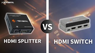 HDMI Splitter vs HDMI Switch [upl. by Botnick]