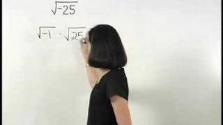 Algebra 2 Help from MATHhelpcom  Imaginary Numbers [upl. by Ashley]