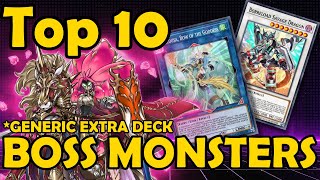 Top 10 Generic Extra Deck Bosses [upl. by Duval]