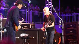 Peter Frampton feat Joe Bonamassa  While My Guitar Gently Weeps 18082019 NCL Pearl Med Sea [upl. by Htebazie]