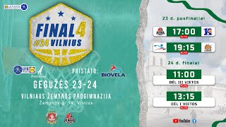 LIDLMKL U16 A div merginų finalas  V Knašiaus KM – Panevėžio SC I [upl. by Llednahc]