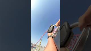 Extreme Roller Coaster Ride  The Velociraptor  iMG Worlds of Adventure shorts [upl. by Teevens]