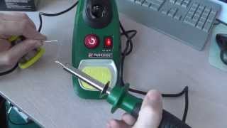 Parkside Soldering Station PLS 48 B1 [upl. by Shira]