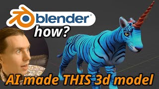 How You can generate 3d model from AI under 10 minutes using free tools [upl. by Aihcats674]