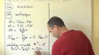 thermodynamique  machine thermique  cycle de Beau de Rochas calcul de volume [upl. by Hiller]