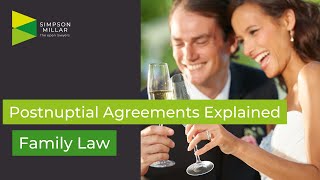 Postnuptial Agreements Explained  UK Family Solicitor [upl. by Hakim475]