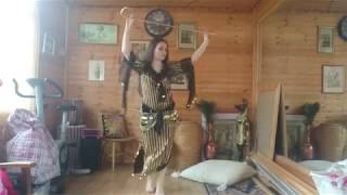 Bellydance Practice to Allah Allek Ya Sidi Saidi [upl. by Eehtomit652]