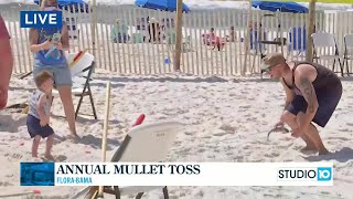 Annual Mullet Toss at FloraBama [upl. by Anihpled]