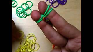 ✿Loom Twister  parmakla bileklik nasıl yapılır [upl. by Adiell]