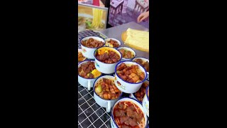 Special Pasta Small Startup Stalls Good Projects Tea Tank Noodles Couples Startup Fast Food [upl. by Chor151]