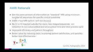 31 Abbreviated MRI for HCC surveillance  Part 1 By Dr Bachir Taouli [upl. by Cotter]