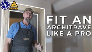 Installing an Architrave in Under 14 Minutes [upl. by Lehcar]