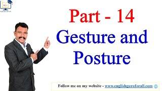 14 Gesture and Posture  Business Communication  Communication Skills [upl. by Sivlek]