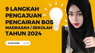 Cara Mudah Pengajuan BOS Madrasah Tahap 1 Tahun 2024 Terbaru [upl. by Ahsit944]