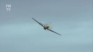 P51 Mustang Ferocious Frankie at Shuttleworth 2008 [upl. by Lawton214]