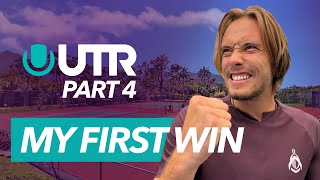 My First Win on a UTR Pro Tournament  UTR 25K Barcelona  Part 4 [upl. by Gadmon629]