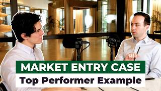 Consulting Case Interview A Market Entry Case Study with BCG Consultants [upl. by Geiss]