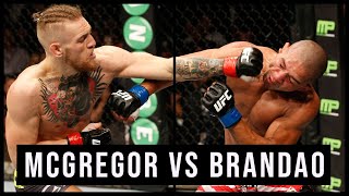 🥊 Conor McGregor Commentates Diego Brandao Fight [upl. by Oilut]