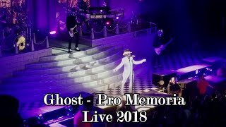 Ghost  Pro Memoria quotLive 2018quot Multicam  great audio [upl. by Eneryc583]