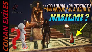 🔴 Conan Exiles 400 ARMOR 20 STRENGTH VEREN METHOD  2021 [upl. by Ethyl]