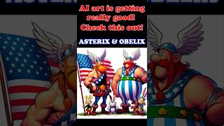 Digital AI art is getting shockingly good Check this out Part 28  Asterix and Obelix Number 3 [upl. by Ijok]