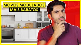 MARCENARIA  MÓVEIS MODULADOS MAIS BARATOS QUE MÓVEIS PLANEJADOS  COZINHA MODULADA E MUITO MAIS [upl. by Leidag]