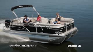 Princecraft 2019  Vectra 21 Ponton  Pontoon [upl. by Edniya]