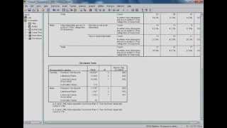 SPSS Tutorials ThreeWay CrossTab and ChiSquare Statistic for Three Categorical Variables [upl. by Yecnay]