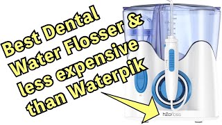 Review H2ofloss® Whisper Dental Water Flosser amp Nasal Irrigator HF9 [upl. by Teragramyram]