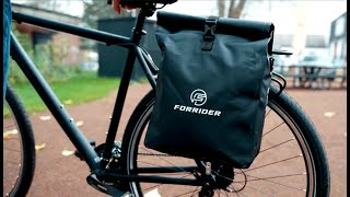 Fahrradtaschen Vorstellung  PreisLeistungs Sieger  Forrider X1 100 Wasserdicht [upl. by Etnomal822]