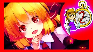 2 Minute Touhou  Rumias Theme Apparitions Stalk the Night Review [upl. by Trautman]