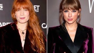 Florence Welch Joins Taylor Swift Onstage in London for Florida Debut [upl. by Alleunamme944]