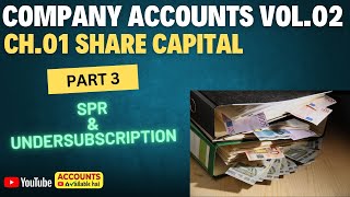 🔥 Lecture 03 II ⚡ Share Capital Class 12✨ II Company Accounts II TJ Sir 🏆 202425 [upl. by Hillman]