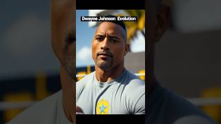 Dwayne Johnson Evolution therock shorts trending [upl. by Nogras]